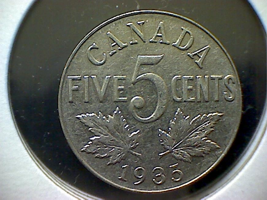1935-Geo-V-Nickel-Grade